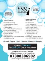 YSS cleaning services Ltd