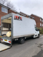 Barrons Removals moving a house in Bradford